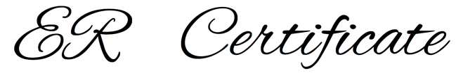 ERCertificate